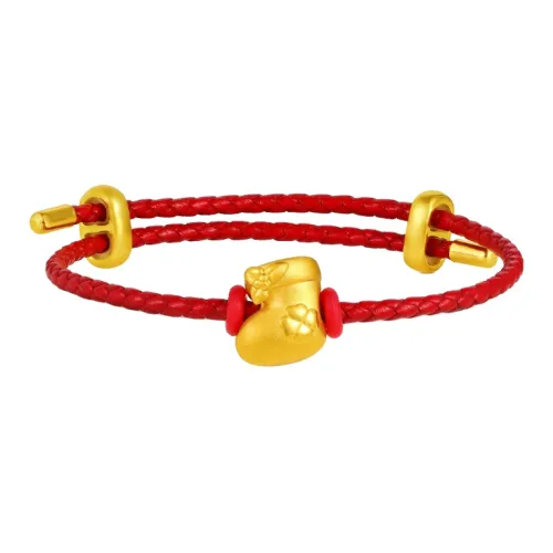CHOW KING SANG Gold Bracelet Women's