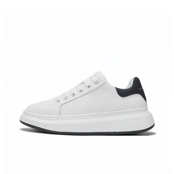 FAIRWHALE White Moonlight Collection Small White Shoes Low-Top Skateboard Shoes Men's White Black