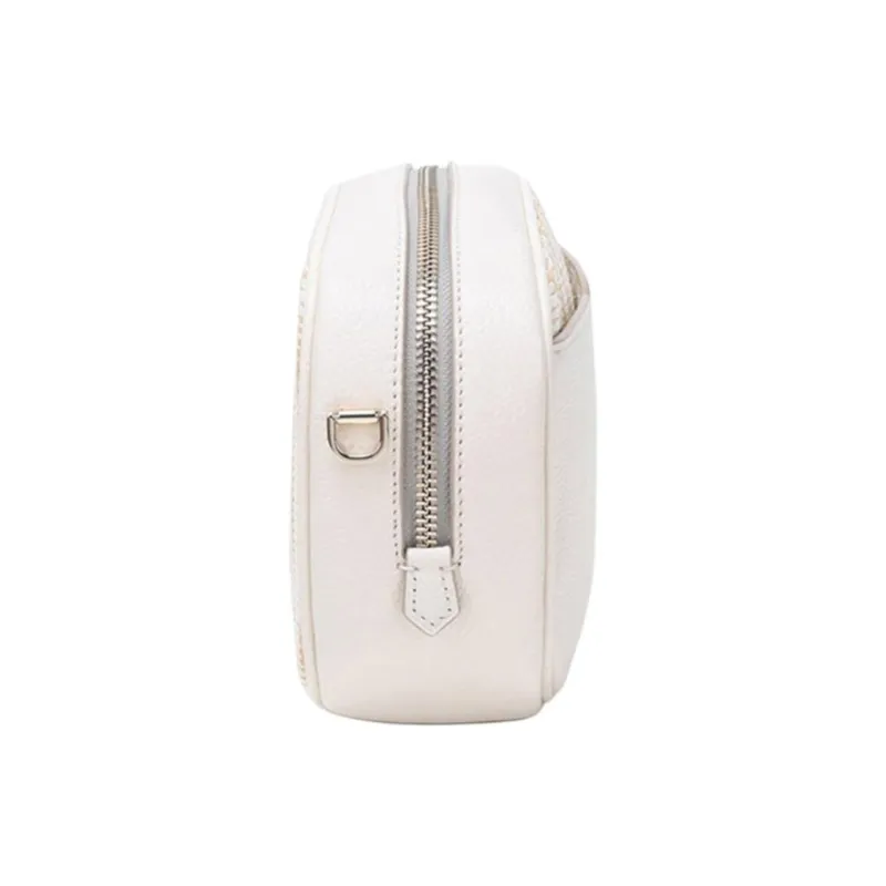 Kate Spade Straw Woven Camera Bag, Shoulder Bag, Crossbody Bag Women's White Beige Yellow-2