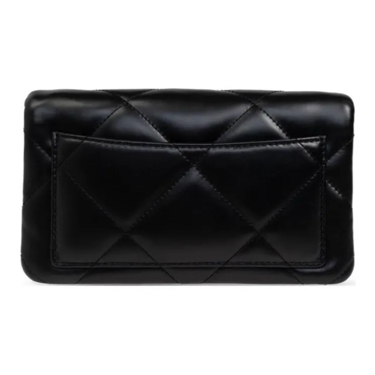 TORY BURCH Kira Leather Shoulder Bag Women's Black-2