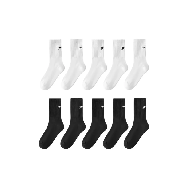 Kinglake Mid Calf Socks Unisex 10 Pack-0
