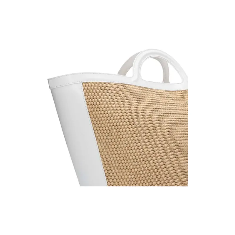 MARNI Logo Detailed Top Handle Tote Bag-4