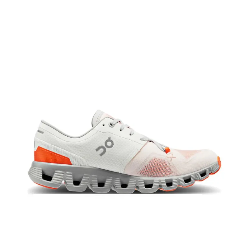 On Running Cloud X 3 Ivory Alloy Women's-1