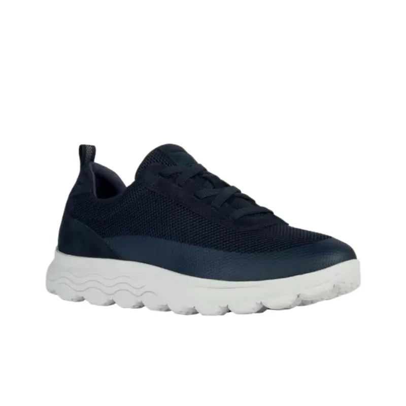 GEOX Spherica Anti-Slip Wear-Resistant Low-Top Casual Shoes Men's Marine Blue-1