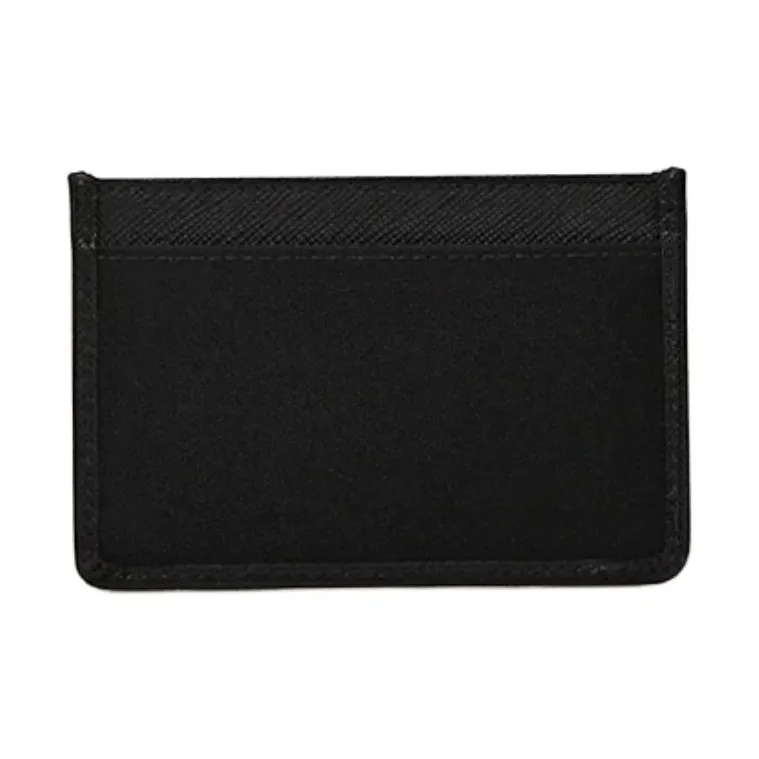 PRADA Nylon Card Holder Women's Black-2