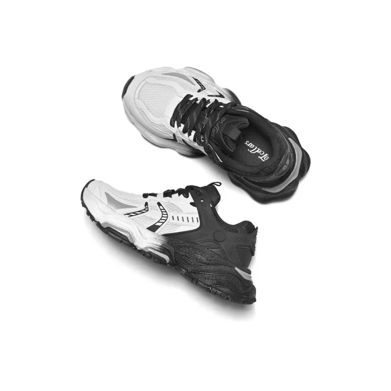TCELLARS Cushioning, Abrasion Resistant, Height Increasing Low Top Chunky Sneakers Men's-4