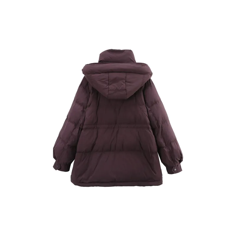 A Paradise For Awakening Down Jacket Women's Purple-1