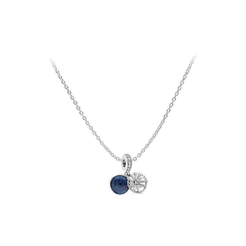 Pandora 925 Sterling Silver Necklaces Unisex-4