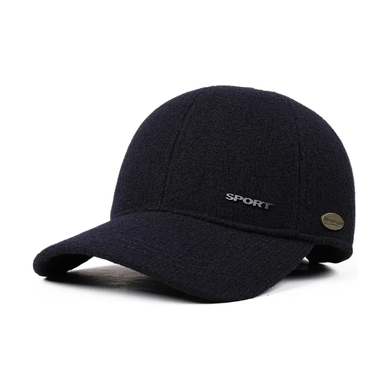 DENSSYNE Woolen Baseball Caps Men's-1