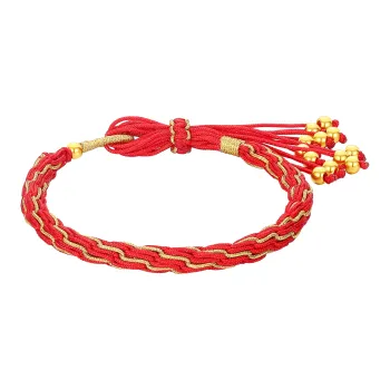D.Get Gold Bracelet Unisex