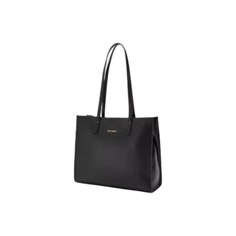 Hush Puppies Cow Leather Tote Bag Shopping Bag Shoulder Bag Large Size Women's Brown/Apricot/Black-13