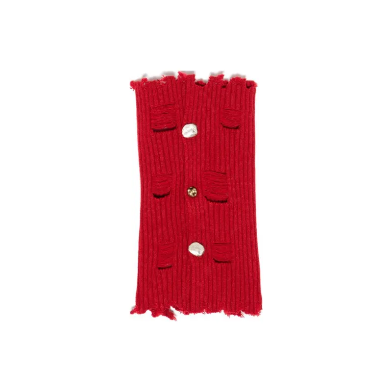 ANDERSSON BELL Wool Scarves Women's Blood Red-2