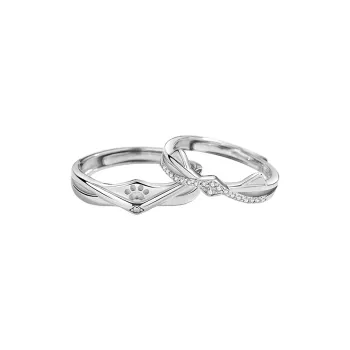 FUSSEM 999 Fine Silver Rings Unisex