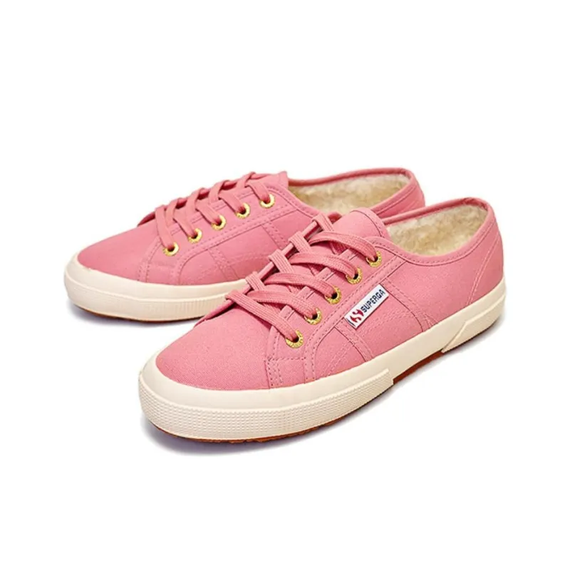 SUPERGA COBINU DUSTY ROSE Low-Top Skateboard Shoes Women's Rose-1
