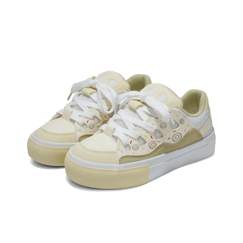 B10CROWN Anti Slip And Wear Resistant Lightweight Low Top Skateboard Shoes Women's-3