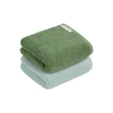 Azure Sky Green+Pine Frost Green (Two Towels)