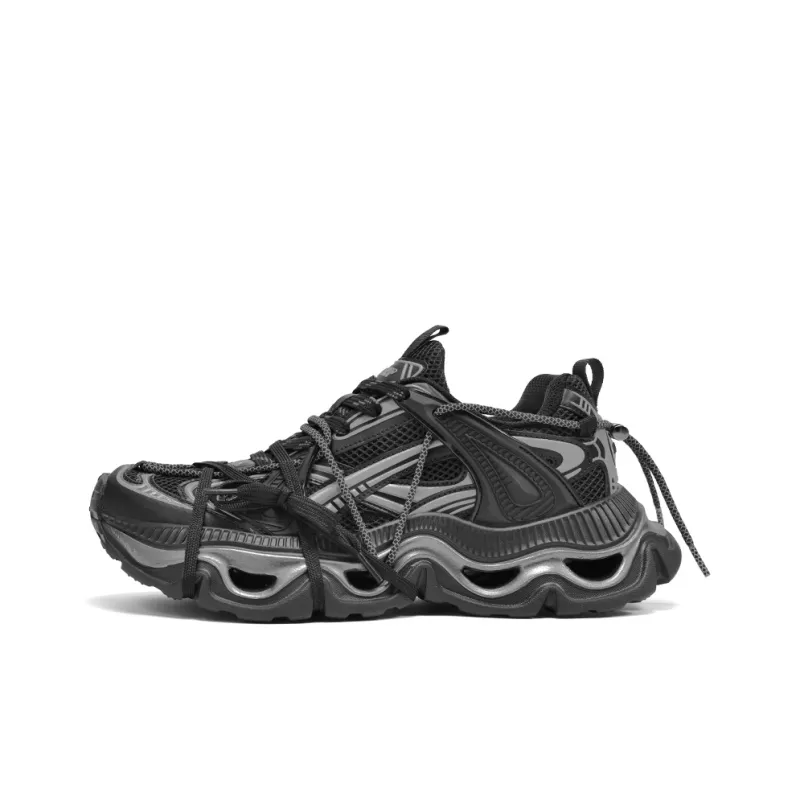SK.TRIP Cushioning Abrasion Resistant Lightweight Height Increasing Mat Low Top Chunky Sneakers Men's Box-14