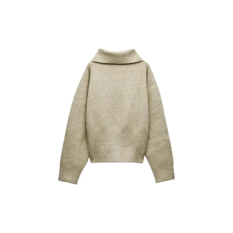 ZARA Sweater Women's Light Green-1