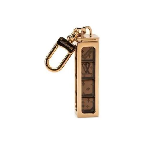LOUIS VUITTON X Supreme Dice Key Chain Brass