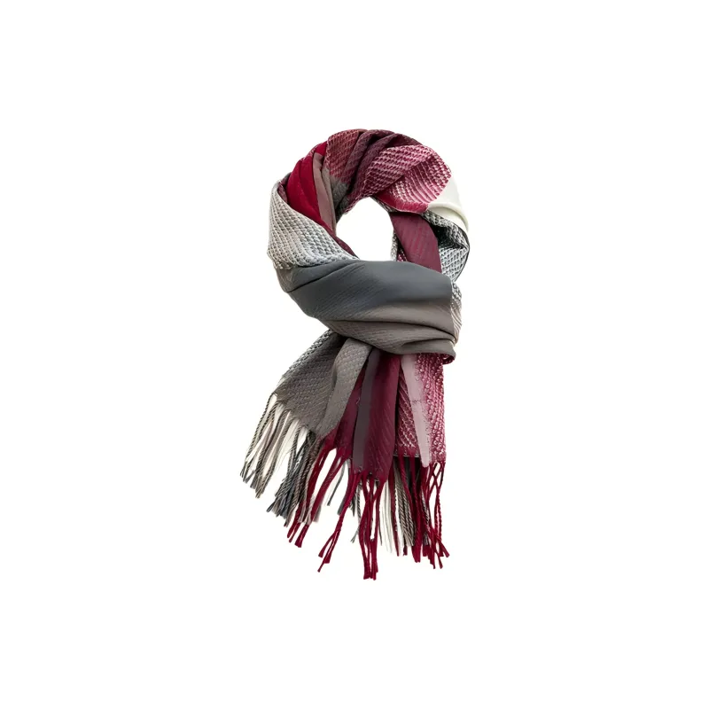 EEEENO Polyester Knit Scarves Unisex-10