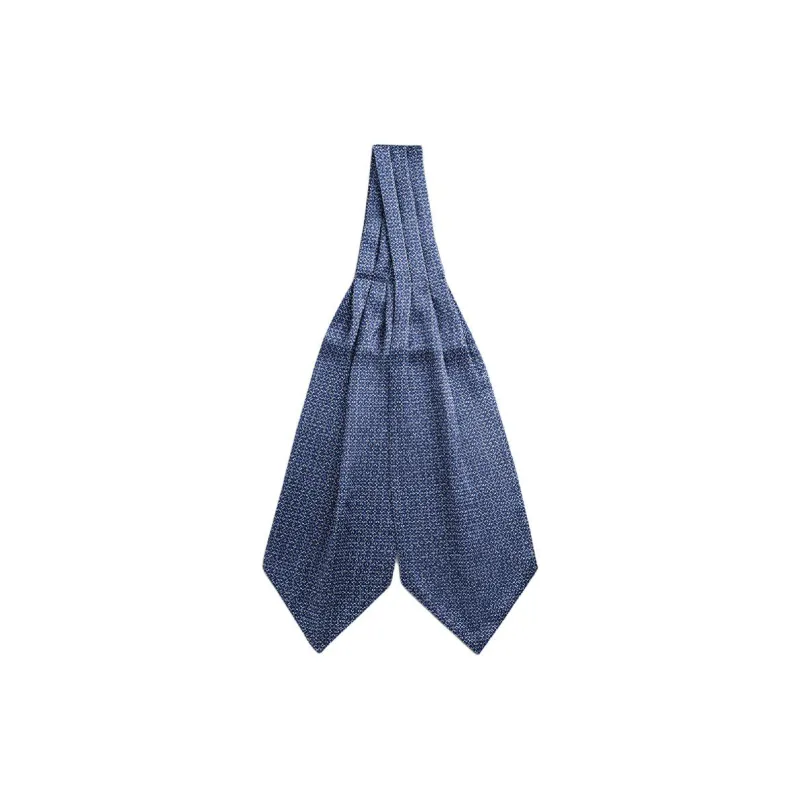 GOLDLION Mulberry Silk Ties Men's Blue-5