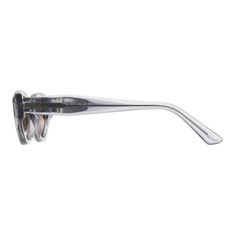 CYXUS Sunglasses Unisex White Black-9