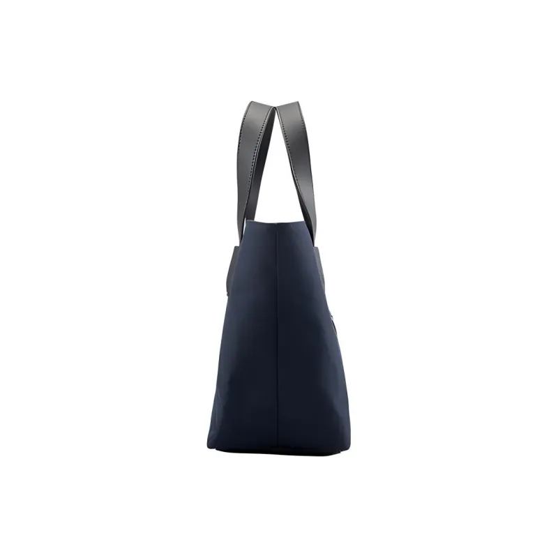 DESCENTE DSG COLLECTION Synthetic Leather Tote Bag Shopping Bag Handbag Regular Men's Marine Blue-5