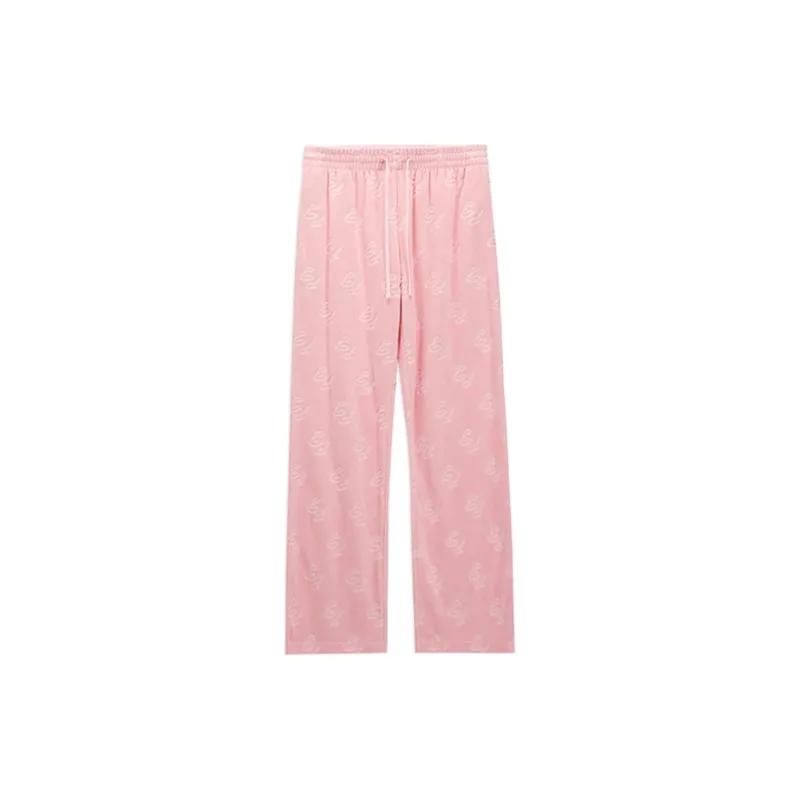 Ed Hardy FW24 Casual Pants Women's Cherry Blossom Pink-1