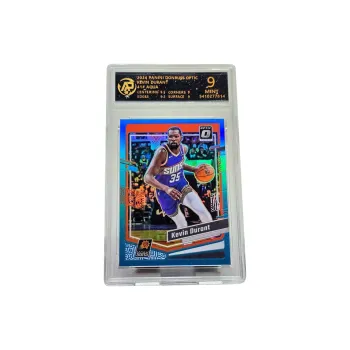 PANINI KD Player Card Durells Collection, Playoff Image 210/249, Blue Holographic Card Graded Cards 1 Pc