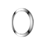 Flat Style-Plated Silver