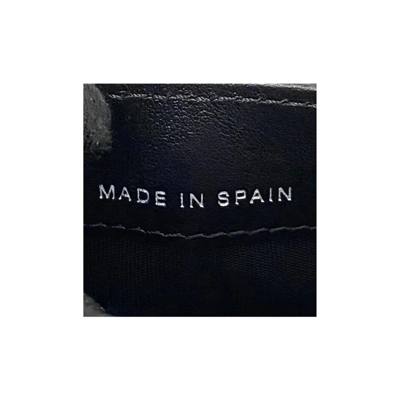 CHANEL Leboy Caviar Cow Leather Card Holder Women's Black-2