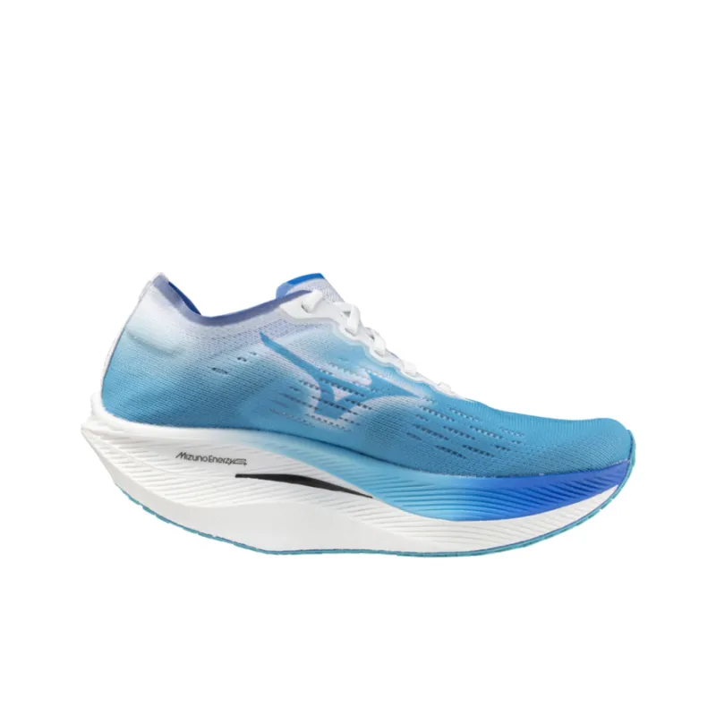 Mizuno Wave Rebellion Pro 2 Anti-Slip Wear-Resistant Low-Top Casual Running Shoes Women's Blue-1