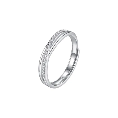 CLARKIA FLOWER 925 Sterling Silver Rings Unisex