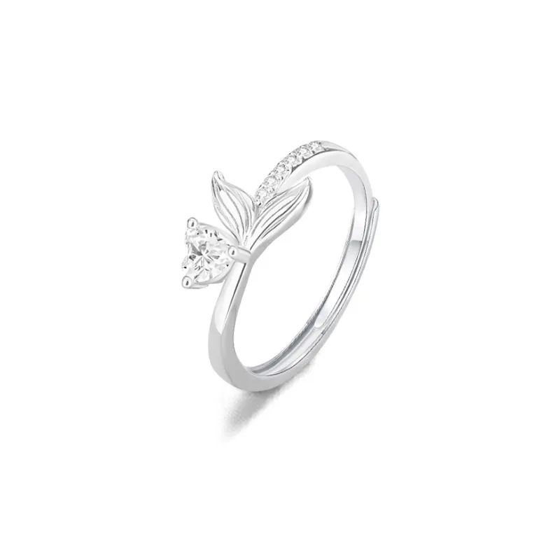FORCHI Sterling Silver Rings Unisex Girl's Anniversary Gift-5