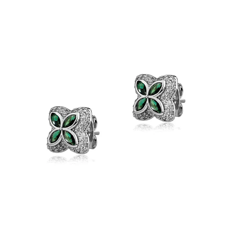 ICEGANG S925 Silver Stud Earrings Unisex-7