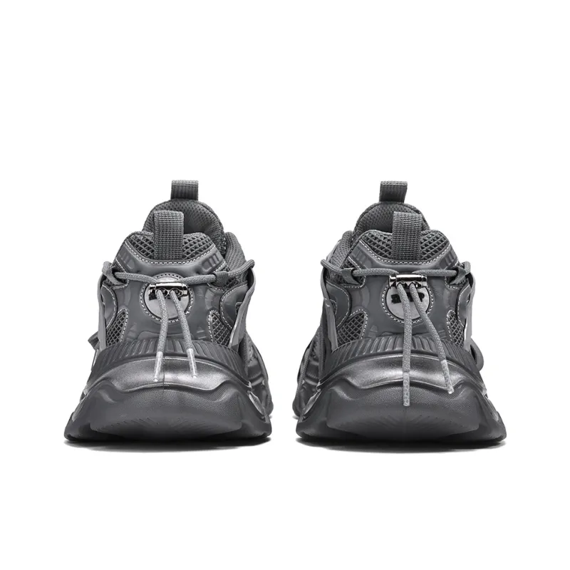 SK.TRIP Cushioning Abrasion Resistant Lightweight Height Increasing Mat Low Top Chunky Sneakers Men's Box-22