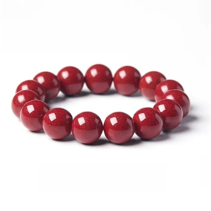 Harf Cinnabar Jade Bracelets Unisex-40