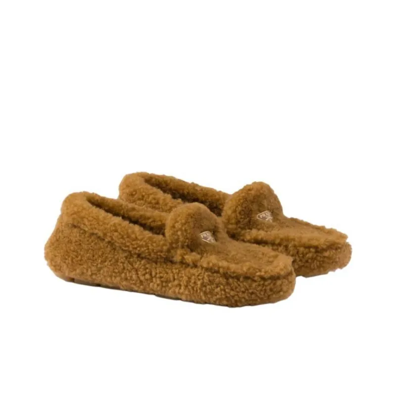 PRADA Loafers Women's Brown-2