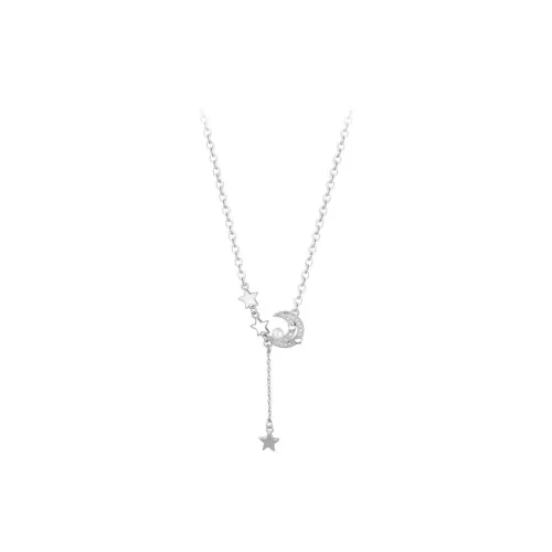 GLOIRE S925 Silver Necklaces Women's Romantic Date Versatile Commute Style