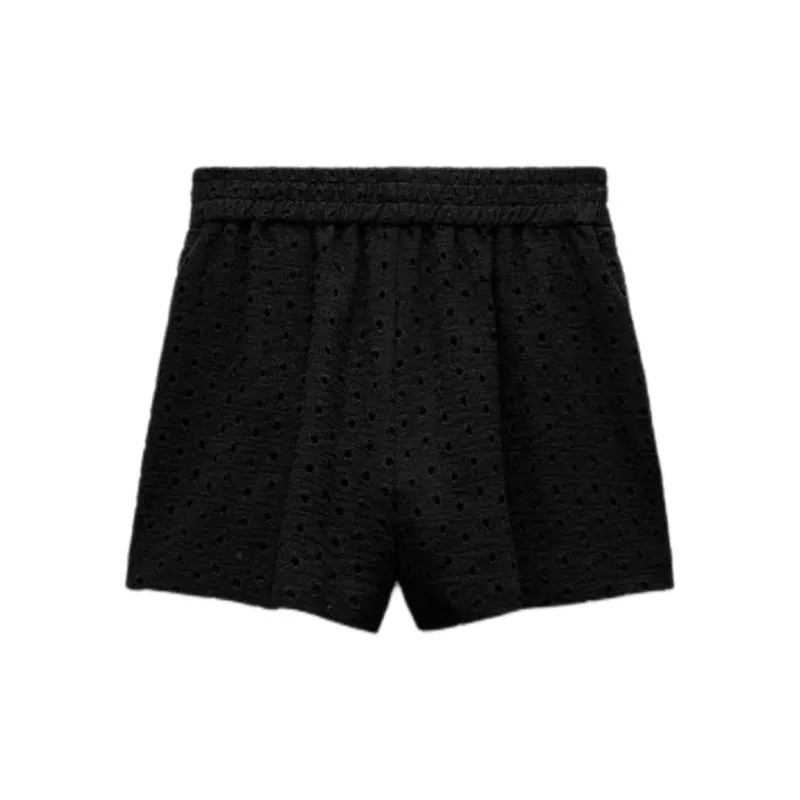 ZARA Casual Shorts Women's Black-1