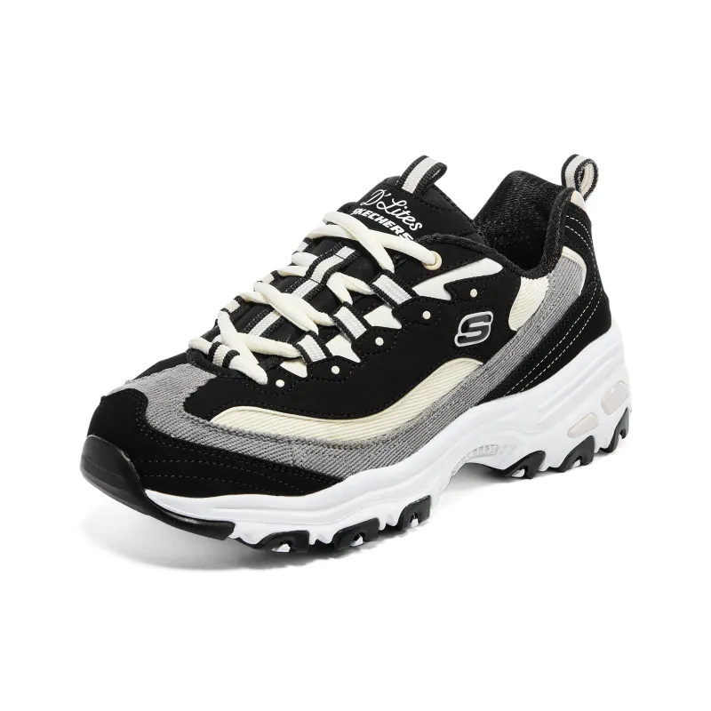 Skechers D'Lites 1.0 'Black' Women's-8