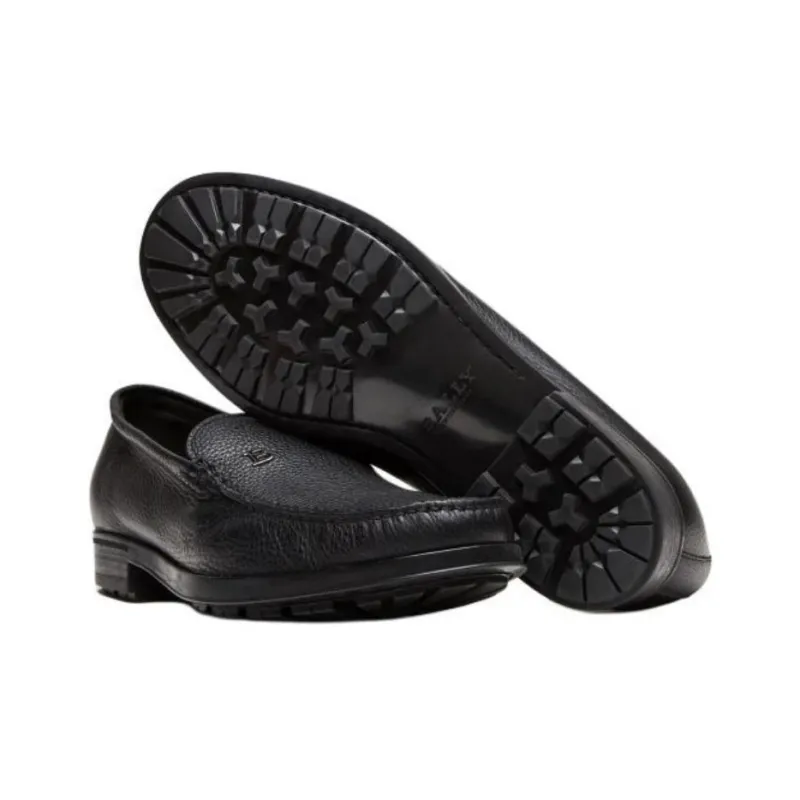 BALLY Loafers Men Black-4