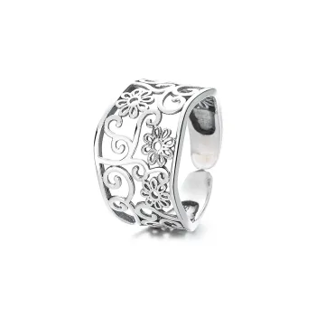 MDDHR 925 Sterling Silver Rings Women's Silver