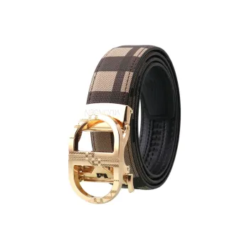 Mulinsen PU Leather Belts Unisex 3.3cm