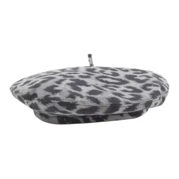 DIOR Polyester, Cotton, Polyurethane Berets Women's Gray