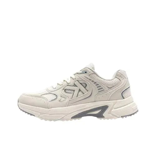 KELME Slip Resistant, Abrasion Resistant, Breathable, Lightweight Low Top Chunky Sneakers Women's Ecru