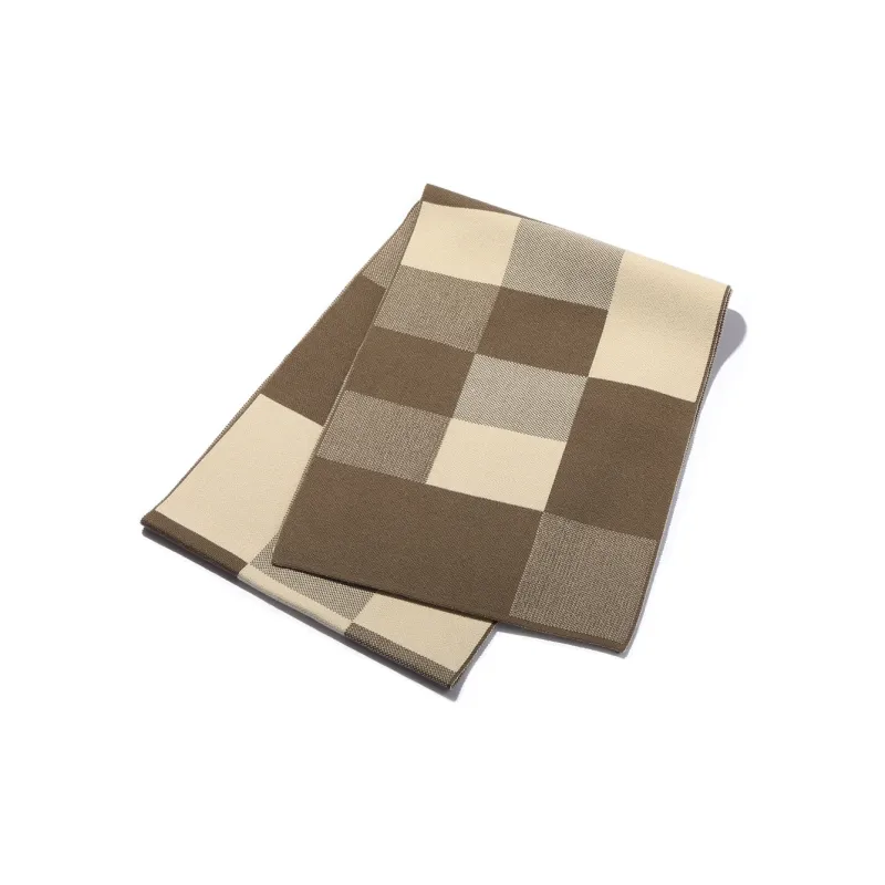 Clect Polyester Cotton Blend Knit Scarves Men's-1