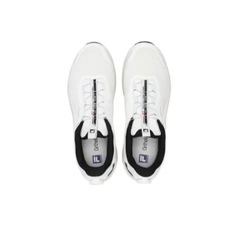 FILA BOA WOLF 2+ Cushioning Wear Resistant Low Top Outdoor Shoes Men's White-2