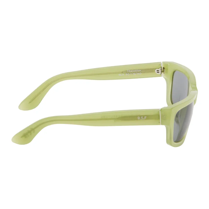 Retrosuperfuture Acetate Rectangular Sunglasses Men's Green-1