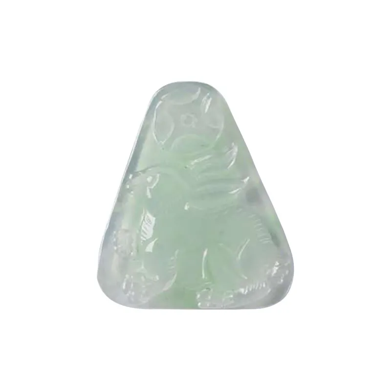 Yubo City Ice Type Jadeite Pendants Unisex-0